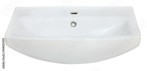 Fototapeta Washbasin isolated on a white background
