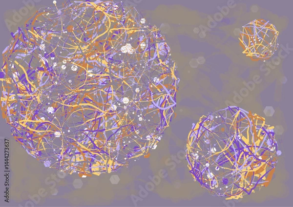 Fototapeta Blob balls