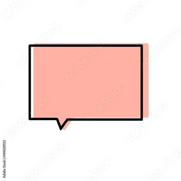 Fototapeta ふきだし