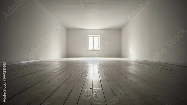 Obraz empty room with a wall