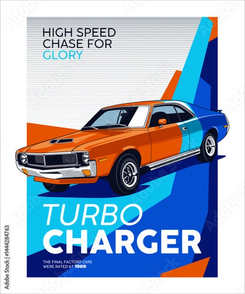 Obraz High Speed Chase For Glory