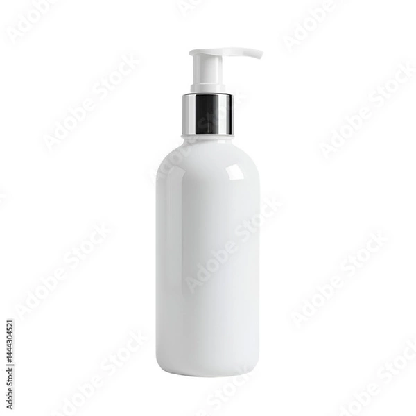 Obraz empty cosmetic bottle isolated on transparent png