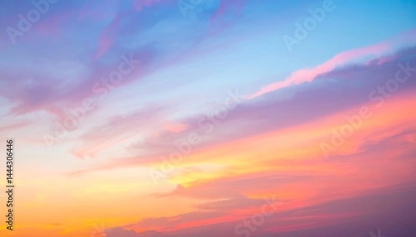 Obraz  Smooth Gradient Blur for Text Overlay 