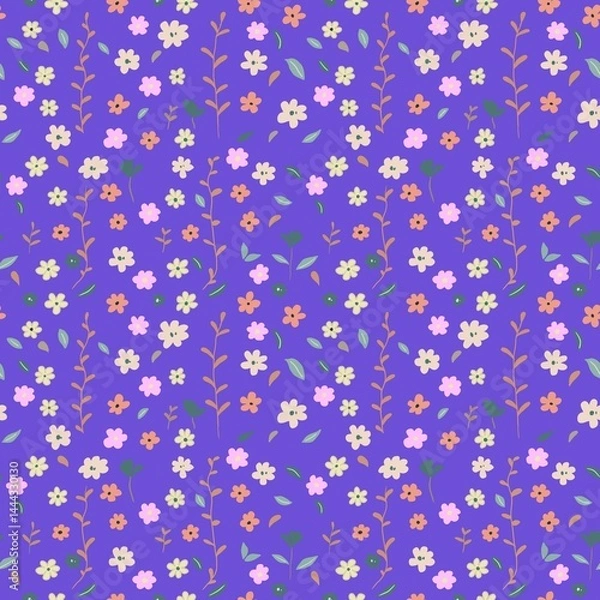 Fototapeta flower pattern