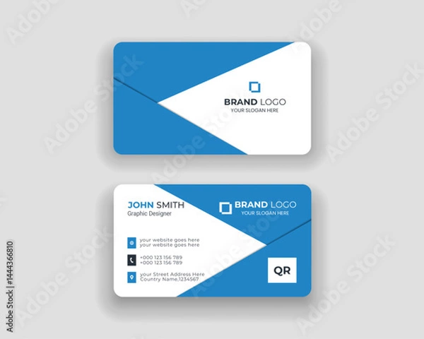 Obraz Creative & Unique Business Card Template.