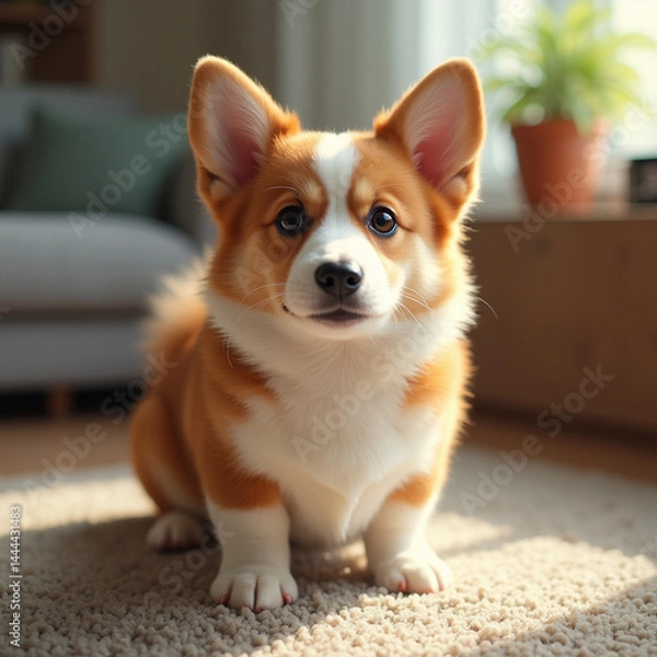 Obraz corgi portrait
