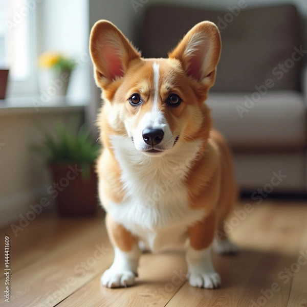 Obraz dog on the floor