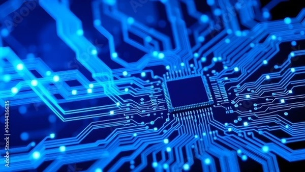 Obraz electronic circuit board