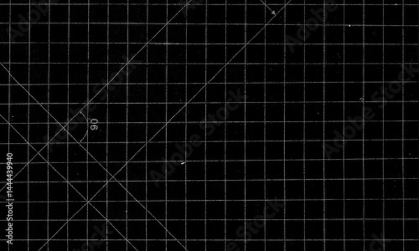 Fototapeta Black grid background texture