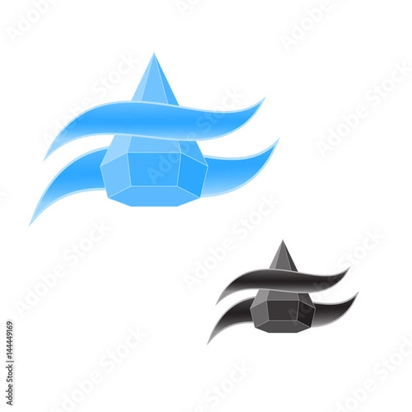 Fototapeta Logo water drop