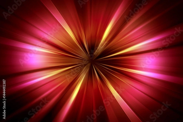 Fototapeta Explosion of hot colors