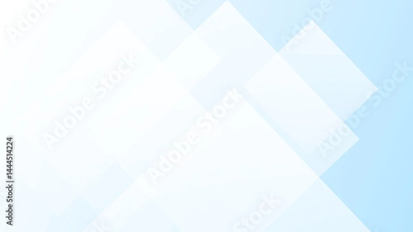 Fototapeta Abstract White and Light Blue Geometric Background Modern Design for Websites Presentations and Marketing Materials
