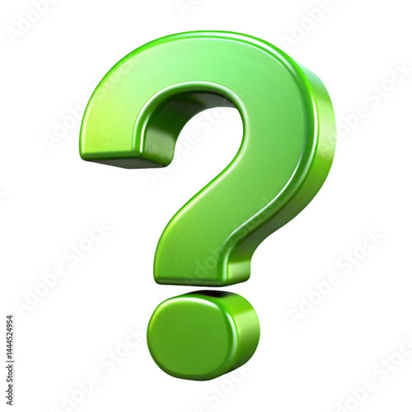 Fototapeta Green question mark icon Question mark icon angle image file formats text PNG