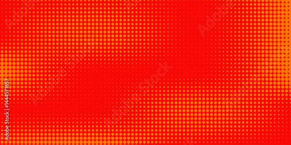 Fototapeta Dot RGB tv background. dots are used for background design. Close up of LED light. Display with primary Vector Illustration modern.