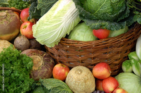 Fototapeta Obst & Gemüse
