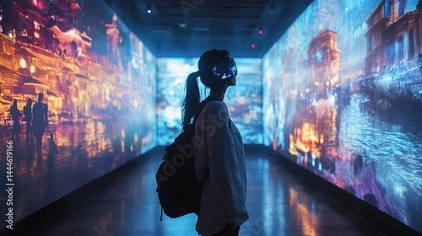 Obraz Immersive Virtual Reality Experience