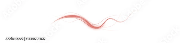 Fototapeta Futuristic Red Neon Lines Background – PNG Vector with Speed Motion Effect, Abstract Digital Light Trails, High-Tech Road Concept, Glowing Sci-Fi Rays Isolated for Tech Design