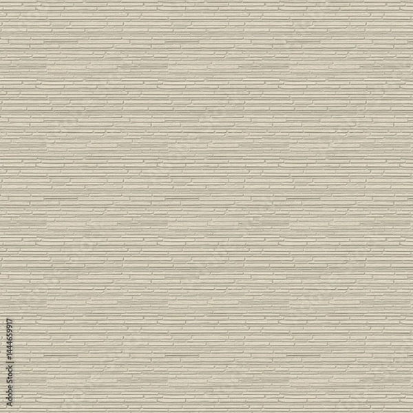 Fototapeta Light beige background with a small brick pattern, offering a subtle, textured, and structured appearance
