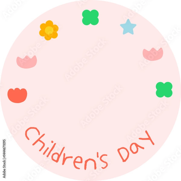Fototapeta 어린이날 벡터 일러스트 그래픽 디자인 
