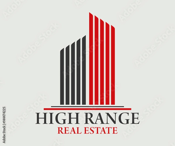 Fototapeta Real Estate, Building, Construction and Architecture Logo Vector Design Eps 10