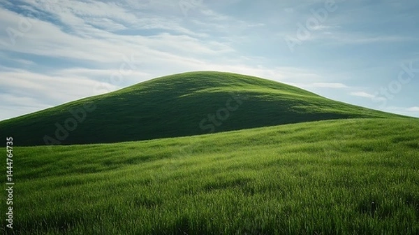 Fototapeta Nature Landscape with Mountain Reflection