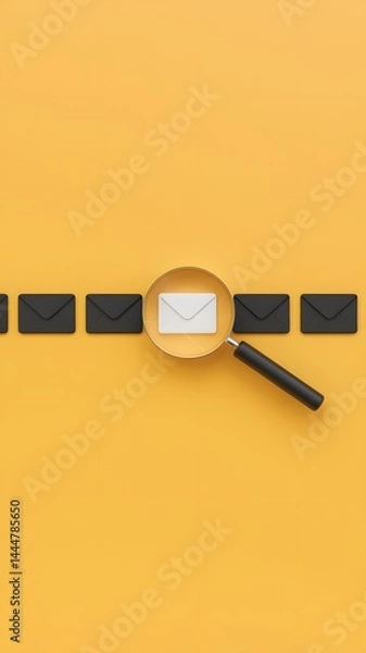 Obraz Mail and notifications. Give immediate attention to important mails that stand out from the rest. Managing the e-mail inbox. Focusing on the important emails among the spam
