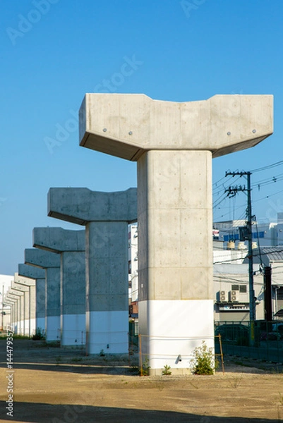 Obraz モノレール延伸工事