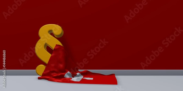 Fototapeta schweizer justiz