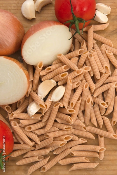 Obraz Italian pasta recipe ingredients