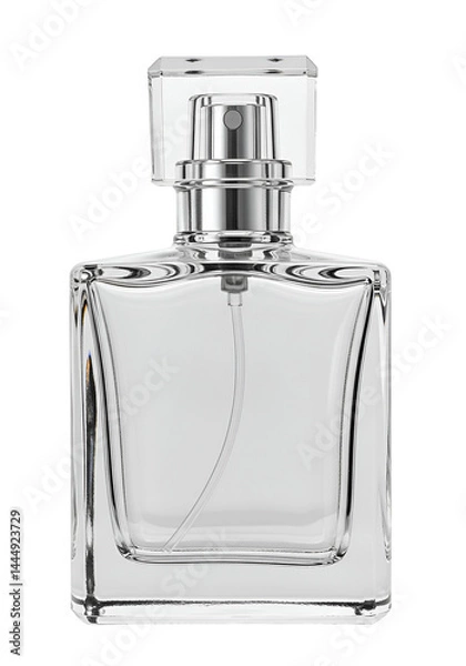 Fototapeta Clear Rectangular Perfume Bottle (3)