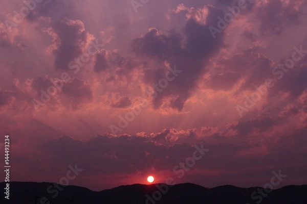 Fototapeta 日の出