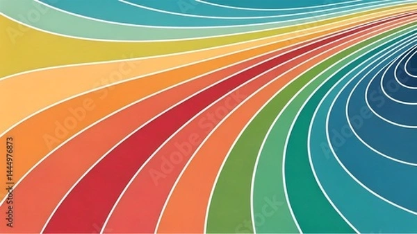 Obraz abstract rainbow background