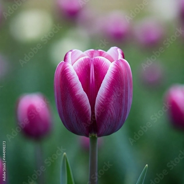 Obraz pink tulip flower