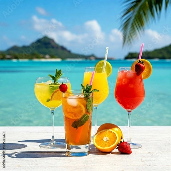 Obraz cocktail on the beach