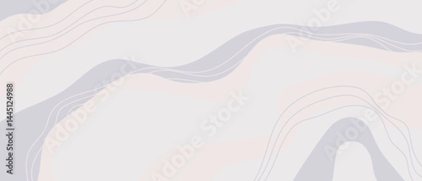 Obraz A white background with a wave pattern