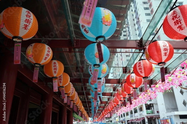 Obraz Hanging paper lanterns