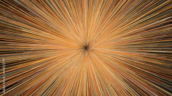 Fototapeta Abstract explosion burst of fireworks light
