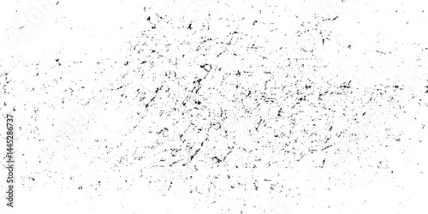 Fototapeta Glitch distorted grunge layer . Noise destroyed texture Black micro dust isolated on transparent background .dust isolated on transparent background. grunge background with tiny black dust