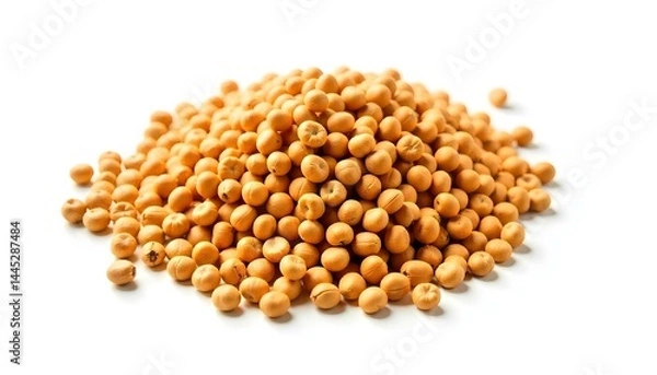 Obraz buckwheat isolated on white background