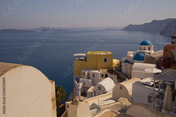 Obraz Santorini Town Architecture