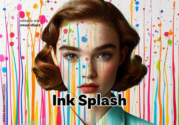 Obraz Ink Splash Effect