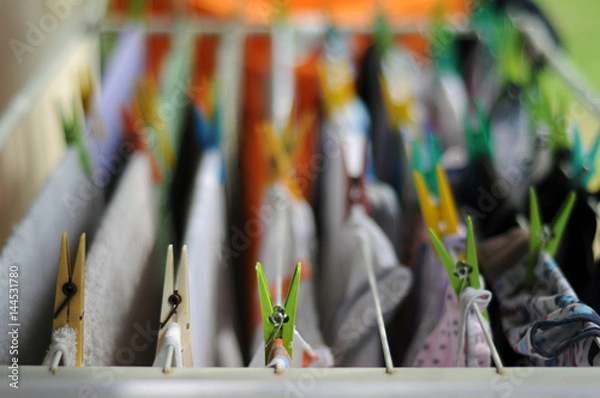Obraz Drying laundry