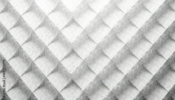 Fototapeta Subtle grayscale repeating geometric motif, clean lines , subtle, repeating