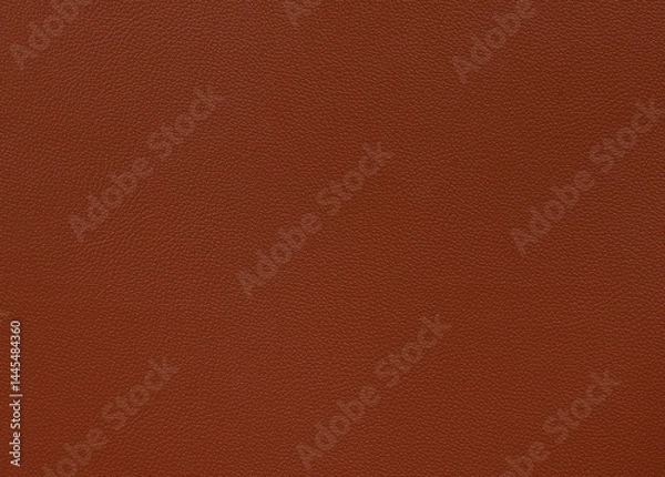 Fototapeta Brown dyed cowhide leather for background,Brown background