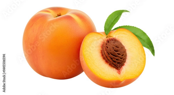 Fototapeta Isolated Peach