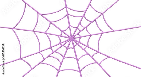 Obraz Isolated Spider Web