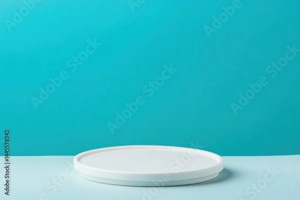 Fototapeta Blank round display platform