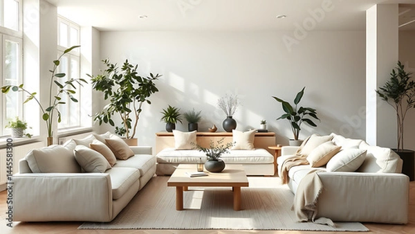 Fototapeta modern living room