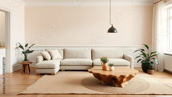 Fototapeta living room interior