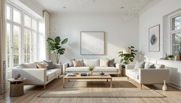 Fototapeta modern living room